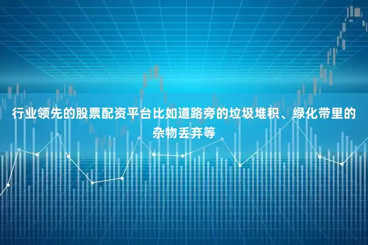 行业领先的股票配资平台比如道路旁的垃圾堆积、绿化带里的杂物丢弃等