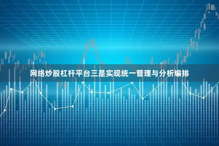 网络炒股杠杆平台三是实现统一管理与分析编排